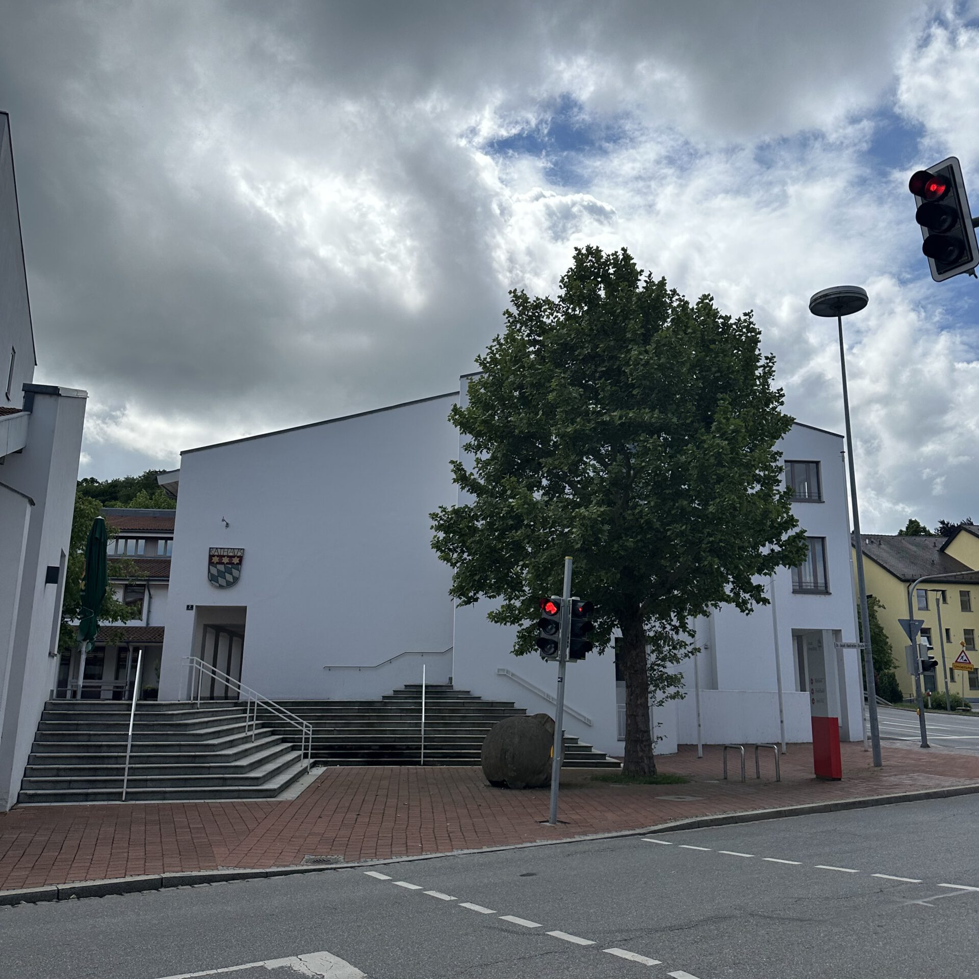 Rathaus Dingolfing Verputz und Malerarbeiten