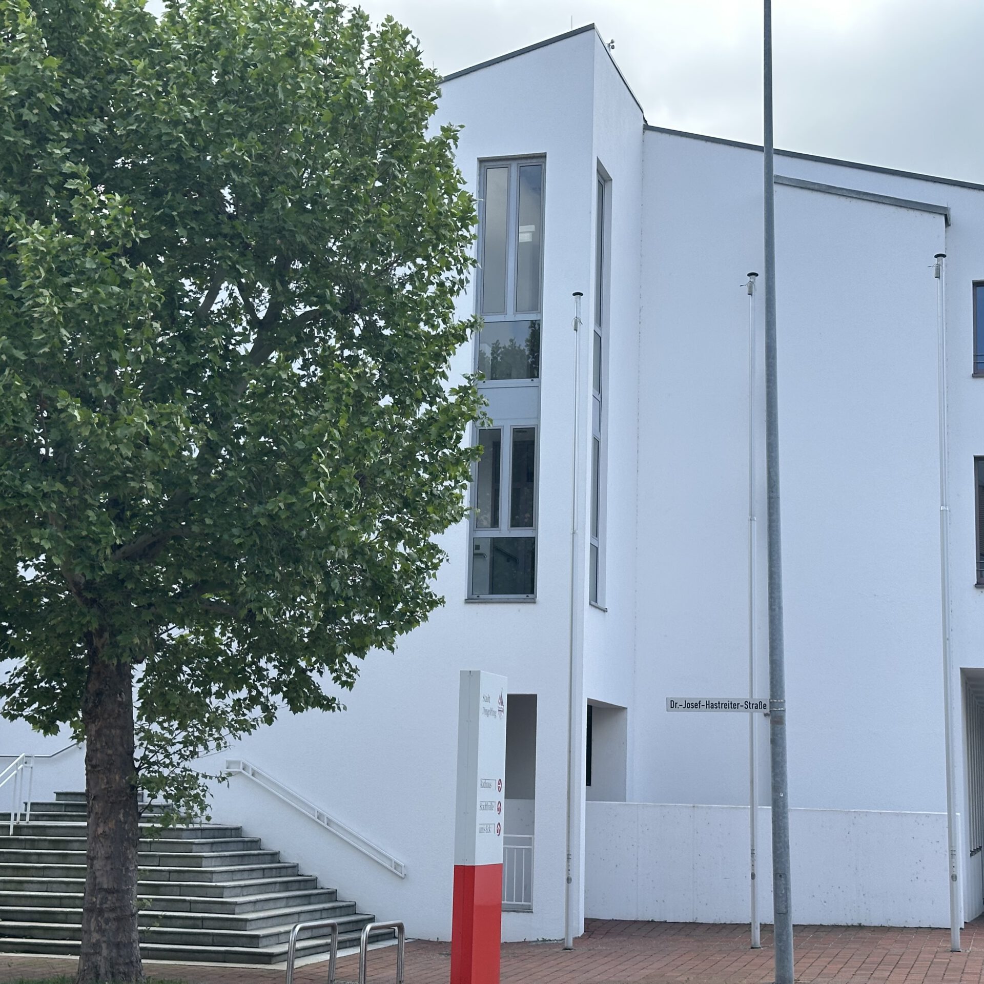 Rathaus Dingolfing Verputz und Malerarbeiten