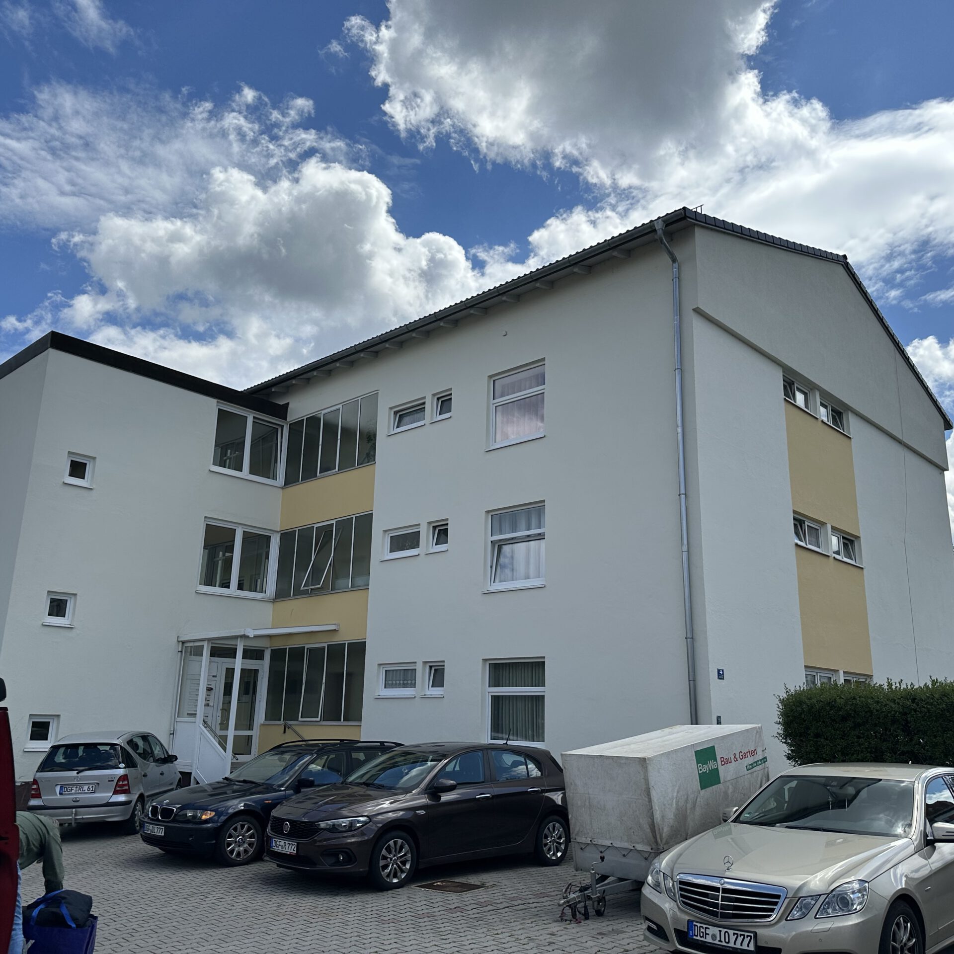 Malerarbeiten Fassade DGF